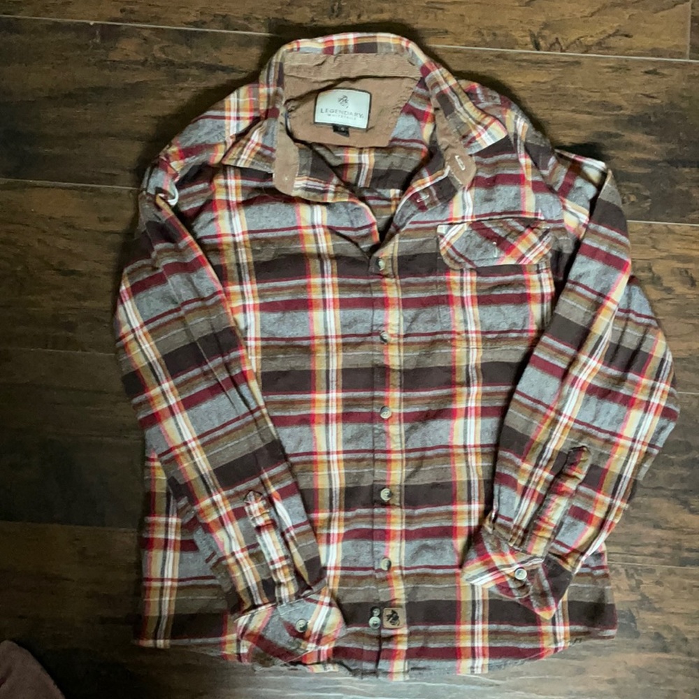 Flannel button up
